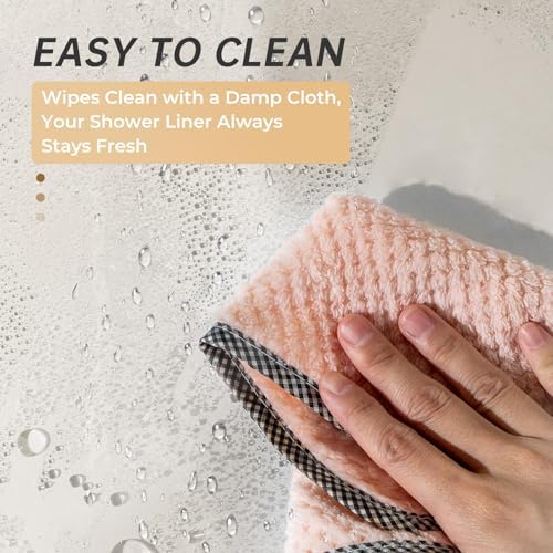 AmazerBath Thick PEVA Shower Curtain - Image 7