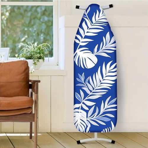Nuxovilar Tropical Leaves Ironing Board Cover 15x54 Polyester - Image 2