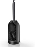 HAMITOR Toilet Bowl Brush Holder Set: Bathroom Deep Cleaning Scrubber | Under by HAMITOR
