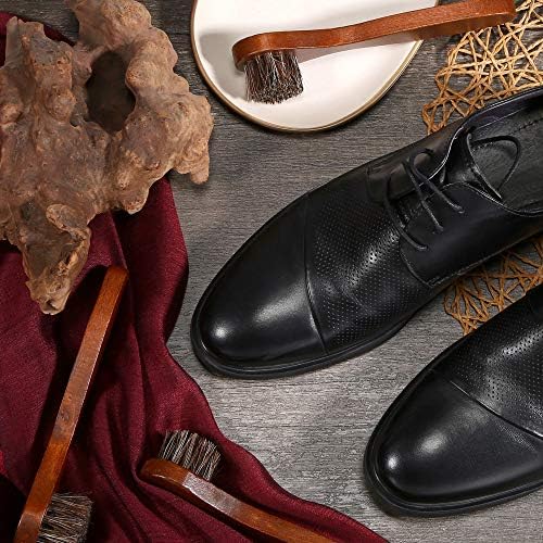 Jovitec 5 Pack Horsehair Polish Applicator Brush Kit Saddle Soap Shoe Shine - Image 4