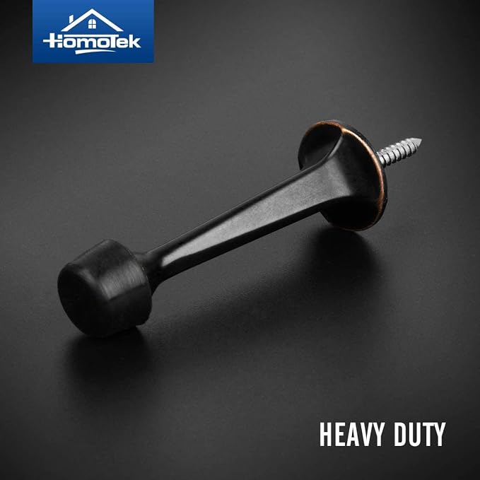 HOMOTEK 6 Pack Heavy Duty Solid Rigid Door Stop - Image 4