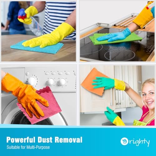 Orighty Microfiber Cleaning Cloth Bulk, 150 Pack Cleaning Rags 12x12 inch - Image 6