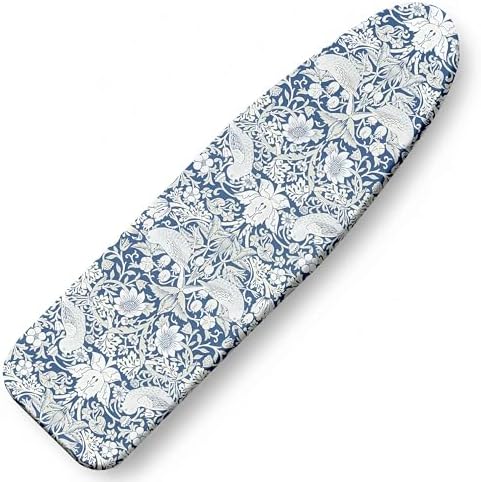 Ironing Board Cover and Pad, Thick Scorch Resistant Padding Blue Bird Flowers by Unknown