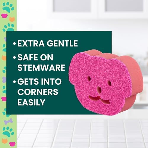 Scotch-Brite Doggone Tidy Non-Scratch Scrub Sponge, 1 Pack - Image 2