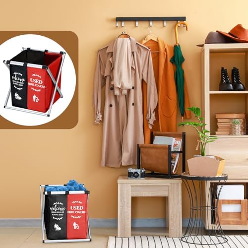 Wonderjune Foldable Disposable Shoe Cover Box Dispenser - Image 6