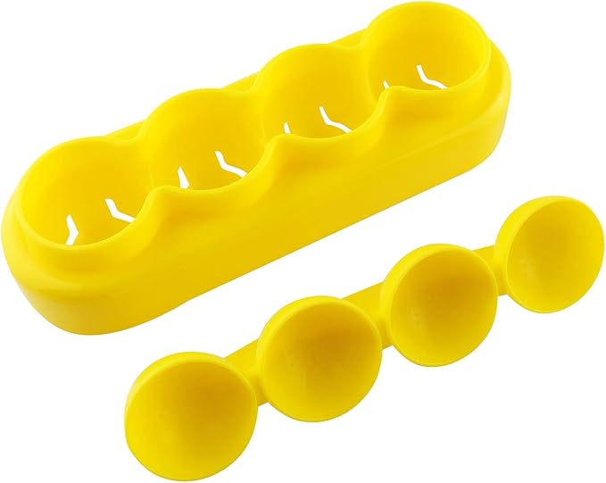 1Set with 4 Pcs Rice Ball Mould Shaker Ball Shape Sushi Maker Mould and 2 Smile Face Seaweed Punch Embossing Mould Kitchen Tools for Shake DIY Lunch with a Mini Rice Spoon