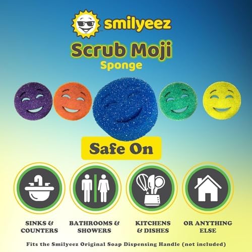 The Original Scrub Moji Scrubbing Sponge by Smilyeez - Image 3