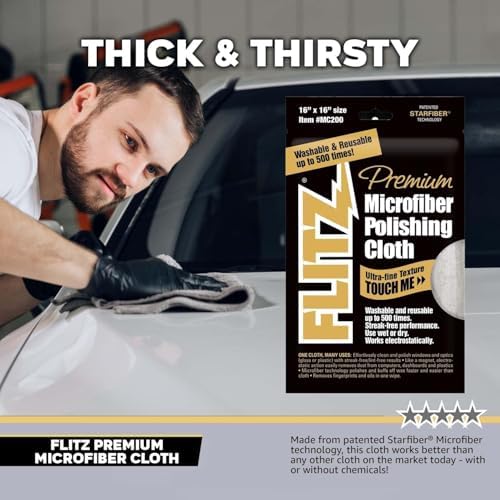 Flitz Premium Microfiber Polishing Cloth - Image 3
