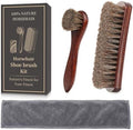 3PCS 100% Horse Hair Shoe Brush Set by Unknown