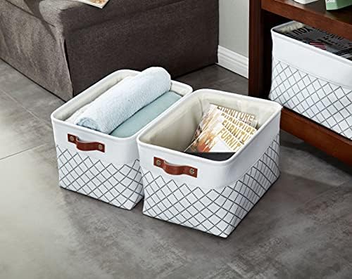 DECOMOMO Storage Bins, Large Fabric Storage Baskets - Image 2