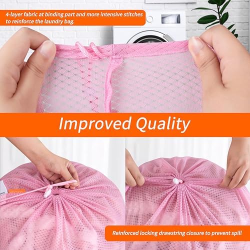 Polecasa Heavy Duty Diamond Mesh Laundry Bag - Image 4