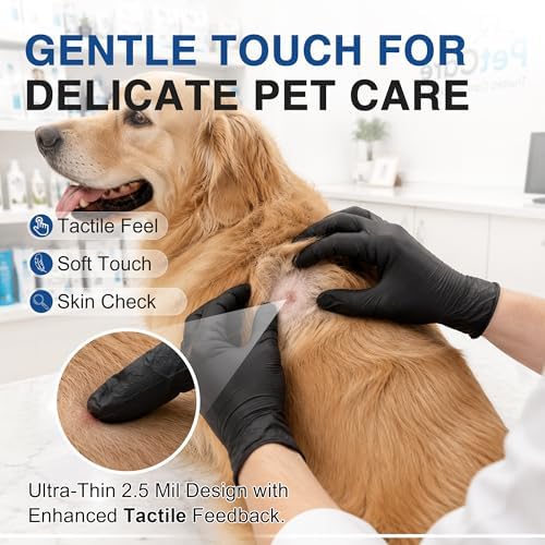 Schneider Black Nitrile Gloves, Gloves Disposable Latex Free, Powder Free - Image 3