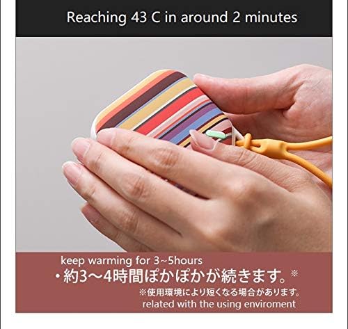 orastone Rechargeable Hand Warmer Electronic Portable Hand Warmer (Fast Warming Up, Double-Sided Warming, Reusable)