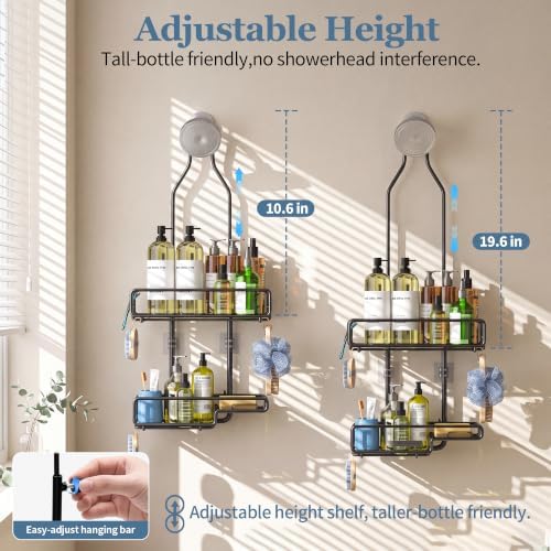 Skyapex Hanging Shower Caddy Bathroom Organizer - Image 3