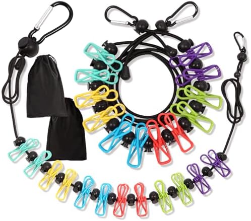 2 Pack Portable Travel Clothesline by Unknown