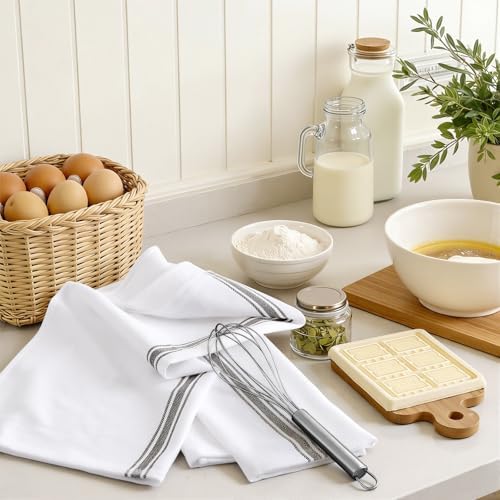 Homaxy 100% Ring Spun Cotton Kitchen Towels 12 Pack - Image 6