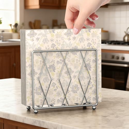 Napkin Holder for Table, 2 Pack Modern Metal Napkin Holders for Paper Napkins & - Image 6