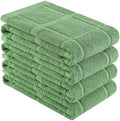 Homaxy 100% Cotton Kitchen Towels 18"x28", 4 Pack Dish Towels, Grass Green by Homaxy