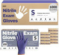 SUP Powder-Free Nitrile Exam Gloves, 100/1000 Ct Food Safe Latex-Free Medical by SUP
