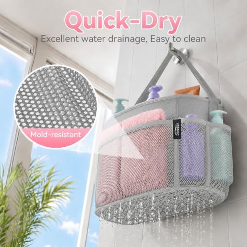 YASONIC Mesh Shower Caddy Portable - Image 3