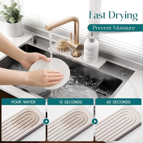 Eormoe Kitchen Sink Faucet Mat - Image 3