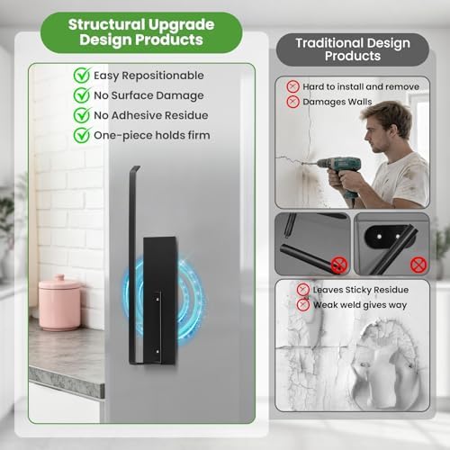 Paper Towel Holder, Magnetic Paper Towel Holder - Image 4