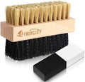 2 Pcs Sneaker Cleaning Brush Shoes Shine Dauber Suede Brush Nubuck Cleaner by Unknown