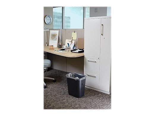 Rubbermaid Commercial Products Resin Wastebasket/Trash Can, 7-Gallon/28-Quart - Image 4