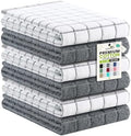 Kitinjoy Premium Kitchen Towels, Large 100% Cotton Terry 390 GSM Kitchen Hand by Kitinjoy