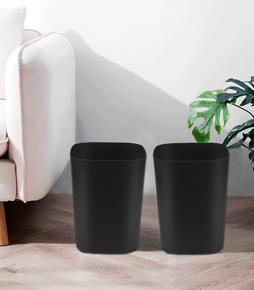 Besli 2 Gallon Small Trash Can Garbage Can Wastebasket - Image 3