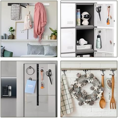 VNDUEEY Cruise Must Haves, 80 Lbs Strong Magnetic Hooks, Heavy Duty Earth - Image 7