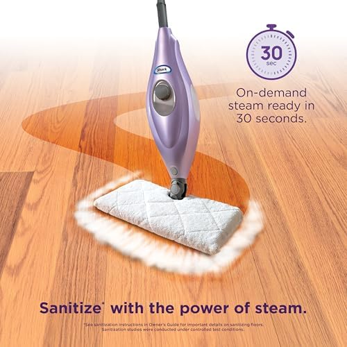 Shark Steam Pocket Mop with 2 Washable Double-sided Pads - Image 2