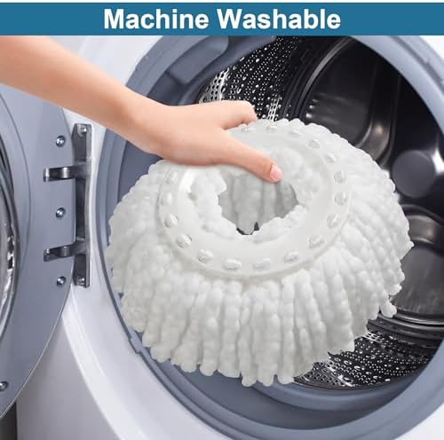 6 Pack Microfiber Mop Head Refills - Image 5