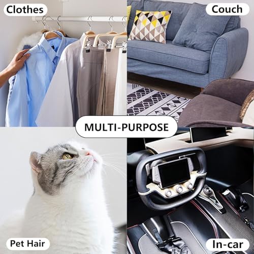 Mini Travel Lint Roller with 150 Sticky Sheets, Foldable Portable Lint Roller - Image 5