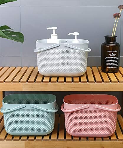 Plastic Portable Shower Caddy Basket, Storage Organizer - Image 3