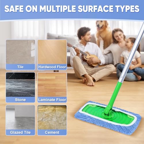 6-Pack Reusable Microfiber Mop Pads Compatible - Image 7