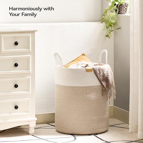 Nunsino Laundry Hamper 62L, Large Laundry Basket - Image 2