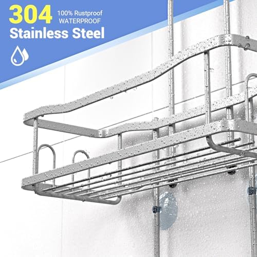 Hanging Shower Caddy Over Shower Head - Image 3