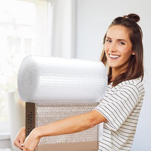 Bubble Cushioning Wrap Roll, Sumono 15 Inch x 72 Feet Total Bubble Roll - Image 6