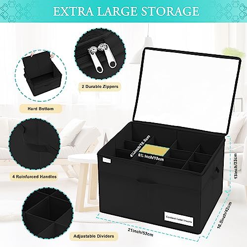 Luvhomee Shoe Storage Organizer, Fits 16 Pairs, Large Shoe Organizer Box - Image 5