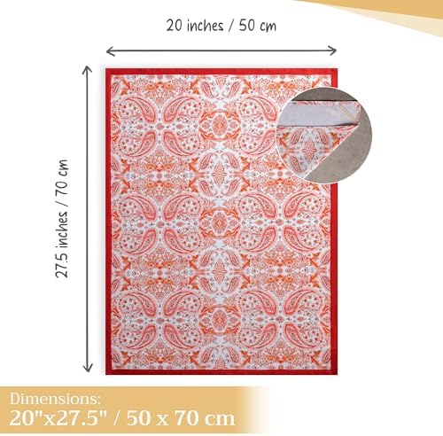 Maison d' Hermine Kitchen Towels Set of 3 Reusable 100% Cotton 27.50" x 20" - Image 4