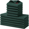 Homaxy 10 Pack 100% Cotton Kitchen Towels and Dishcloths Set by Homaxy