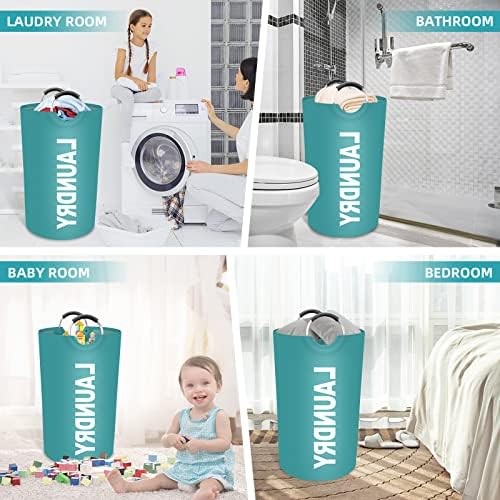 90L Large Laundry Basket, Dirty Clothes Waterproof Laundry Hamper - Image 6