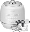 Cuchen CRT-RPD0610IEWUS (1.2 quarts): 6 person serving | Expertly Crafted for Multi Grain Cooking |2.1 Ultra High-Pressure Induction Heating IH Rice Cooker | Full 316Ti Stainless Steel Inner-Pot, Stainless Power Lock System | Auto Steam Clean | Voice G...