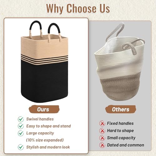 Laundry Basket Hamper, Blanket Storage, Dirty Clothes Hamper - Image 4