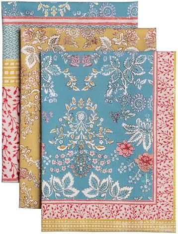 Maison d' Hermine Kitchen Towels Set of 3 Reusable 100% Cotton 27.50" x 20" by MaisondHermine