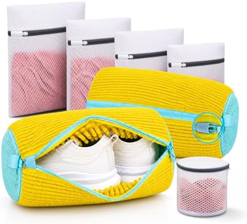 7 Pcs Shoe Laundry Bag and Sneaker Cleaner Mesh Bags by Unknown