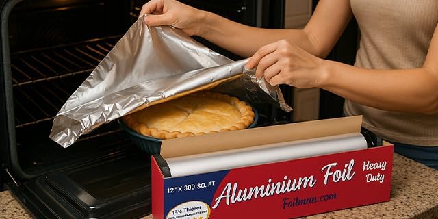Foilman Thick & Heavy Duty Aluminum Foil Roll - Image 7