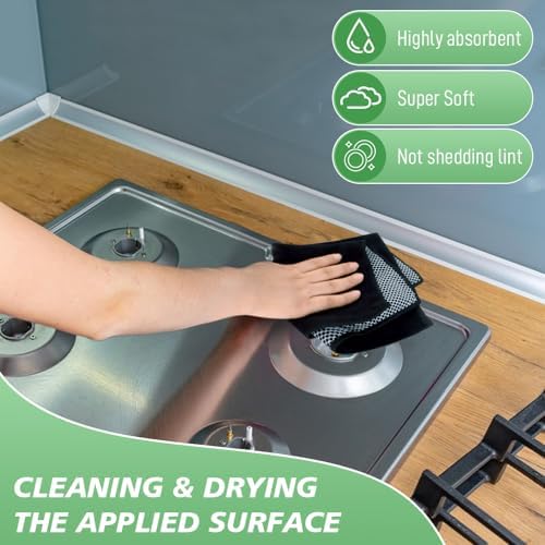 SINLAND Dish Cloth for Washing Dishes Kitchen Washcloth Cleaning Cloth - Image 4