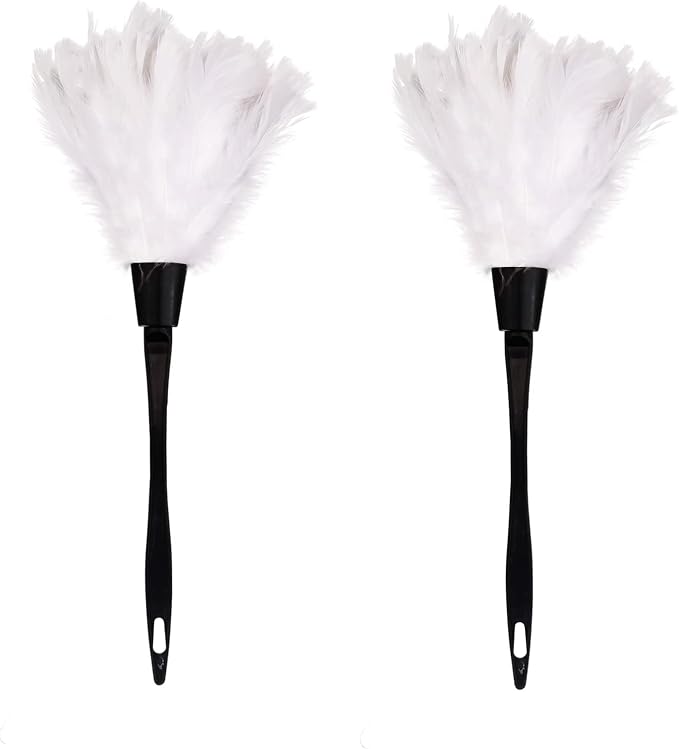 Turkey Feather Dusters for Cleaning Home Blinds Kitchen car Office, by Unknown